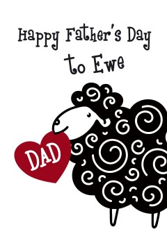 Personalised Charity Fathers Day Ecards