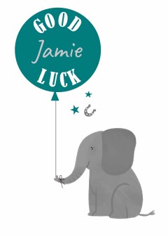 Personalised Charity Good Luck Ecards