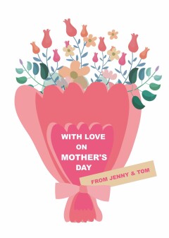 Personalised Charity Mothers Day Ecards